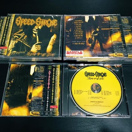 SPEED STROKE "Scene Of The Crime"(Japan Edition + obi)