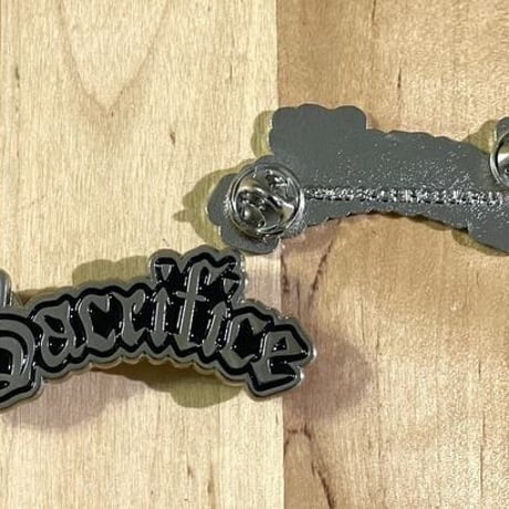 SACRIFICE Logo Metal Pin