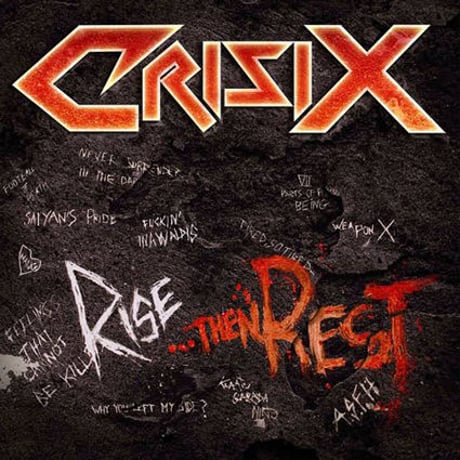 CRISIX "Rise...Then Rest"(Japan Edition + obi+ gift 2pin) 