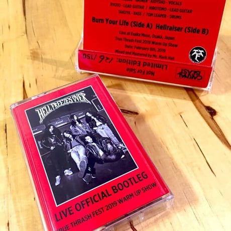 HELL FREEZES OVER "Hellraiser"(Japan Edition + obi + bonus cassete)