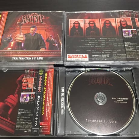 EXARSIS "Sentenced To Life" (Japan Edition + obi)
