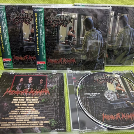 SADISTIC FORCE "Midnight Assassin" (Japan Edition + obi)