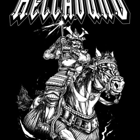 HELLHOUND "Warrior of Rising Sun" (Japan Edition + obi + T-shirt)