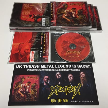 XENTRIX "Bury the Pain"(Japan Edition + obi)