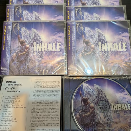 INHALE "Blue Moment" + Includes an exclusive guitar tab bonus (Japan Edition + obi)