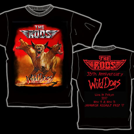 THE RODS Japan Limited  T-shirt