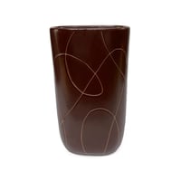 New England Pottery Drawing Vase