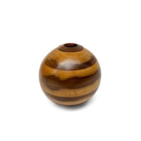 Wooden Planet Vase