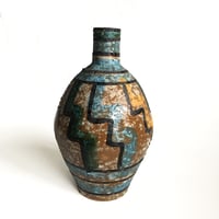 Hand Painted Italy Vase