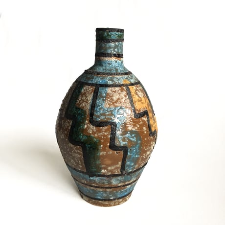Hand Painted Italy Vase