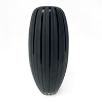 Poland Made Black Glass Vase