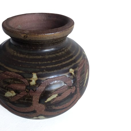 Abstract Paint Flower Vase