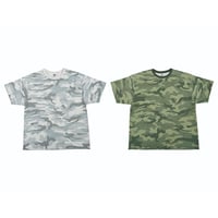 Pigment Dyed Melt Camo Tee
