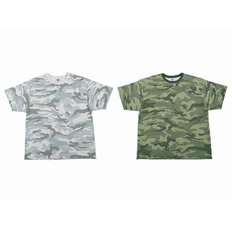Pigment Dyed Melt Camo Tee