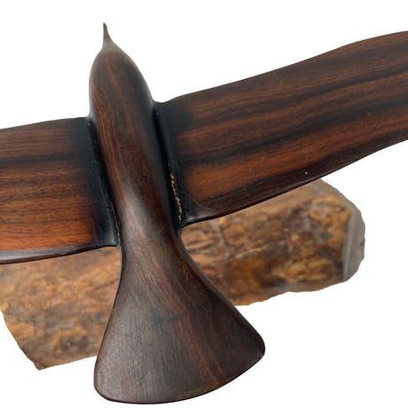 Wooden Bird Sculpture