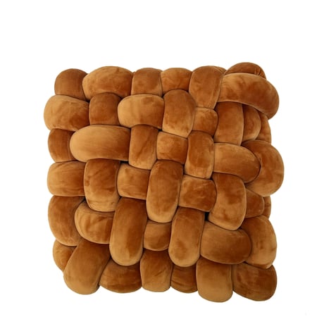 Velvet Waffle Pillow