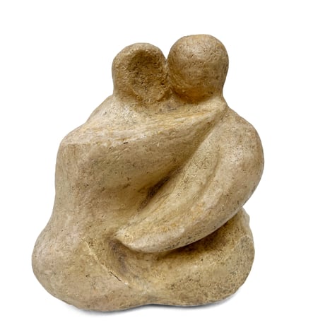 Man & Woman Stone Sculpture