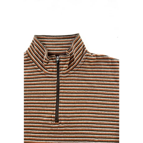 Multi Border L/S Stand Zip