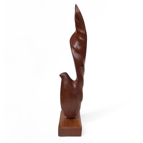 Wooden Bird Sculpture