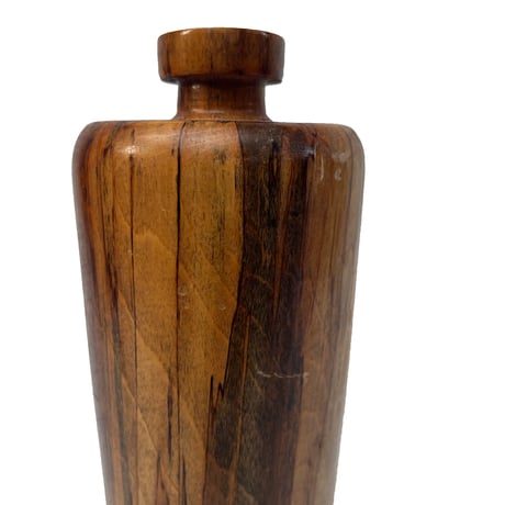 Wood Cone Vase