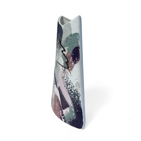 Abstract Drawing Vase