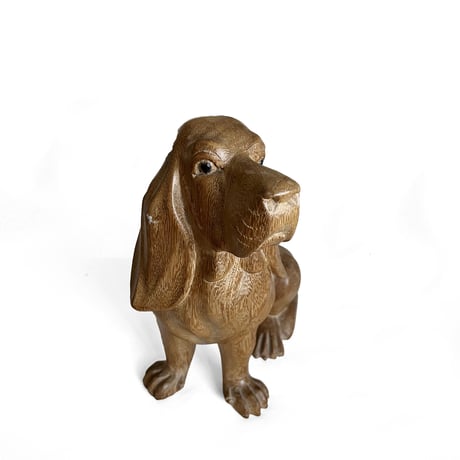 Wooden Dog Ornament