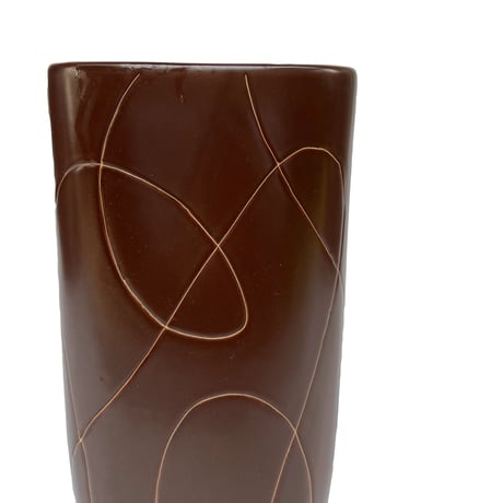 New England Pottery Drawing Vase
