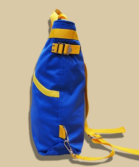 "Re;make" used soccer uniform 2way Rucksack -Brazil National Team