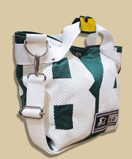 "Re;make" NFL Game shirts  Tote Bag (S) -"84"/Green