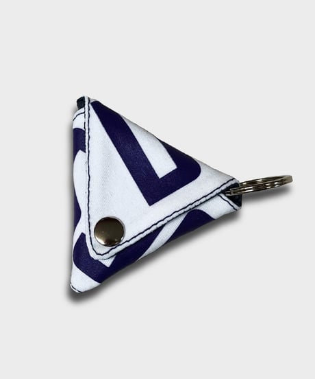 "Re;make" NFL gameshirt remake Triangle Coin purse -white
