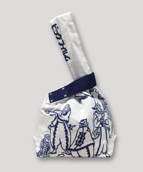 "Re;make" Tenugui remake "SHIJIMI" Bag -長崎くんち 南蛮船