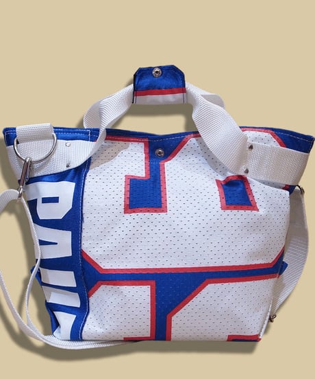 "Re;make" NFL Game shirts  Tote Bag (S) -"95"/ blue