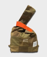 "Patchworks" Czech military twill cloth "SIJIMI" Bag -Orange tape #2