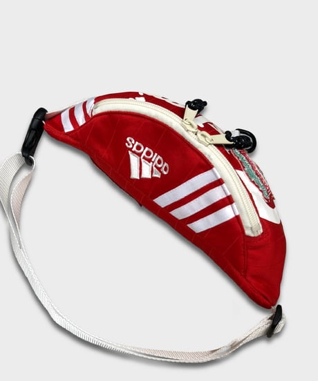 "Re;make" used soccer uniform fanny pack -LFC
