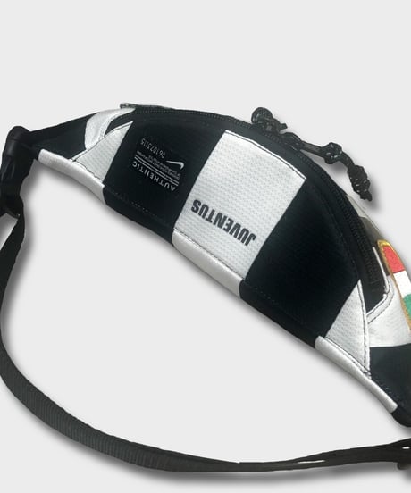 "Re;make" used soccer uniform fanny pack -JFC
