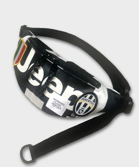"Re;make" used soccer uniform fanny pack -JFC