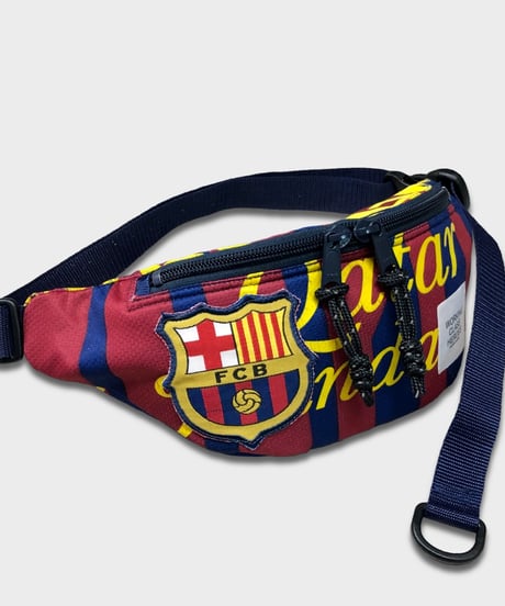 "Re;make" used soccer uniform fanny pack -FCB