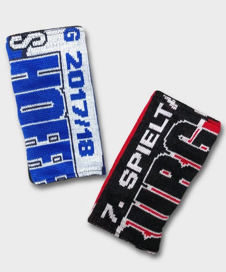 "Re;make" used soccer muffler hand warmer -HvsF