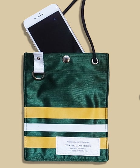 "Re;make" NFL Game shirts Mobile Pouch -"4"/green