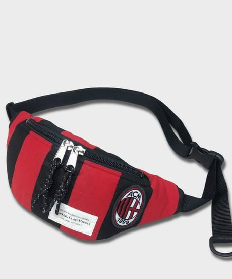 "Re;make" used soccer uniform fanny pack -ACM
