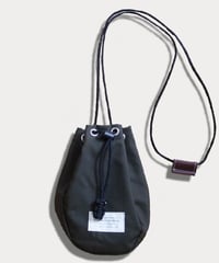 "Re;make" Czech Army cloth Drawstring Poach