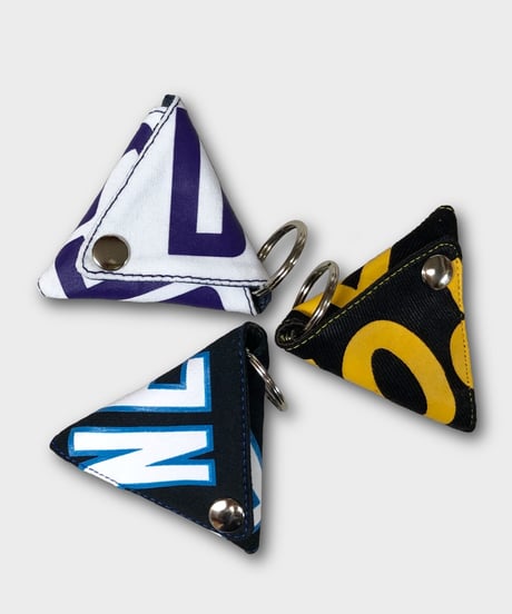 "Re;make" NFL gameshirt remake Triangle Coin purse -black