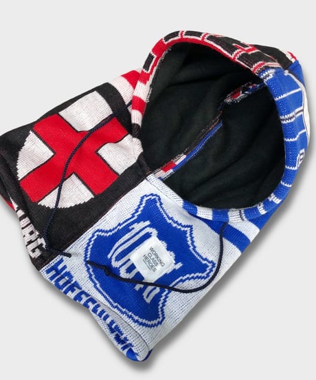 "Re;make" used soccer muffler balaclava -HvsF