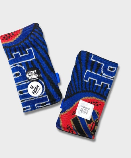 "Re;make" used soccer muffler hand warmer -BZ