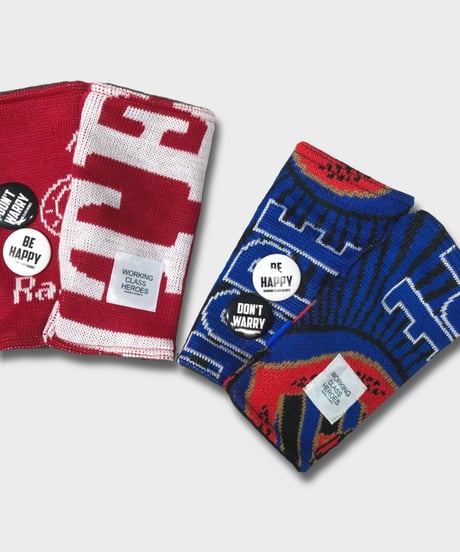 "Re;make" used soccer muffler hand warmer -BZ