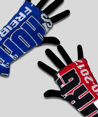 "Re;make" used soccer muffler hand warmer -HvsF