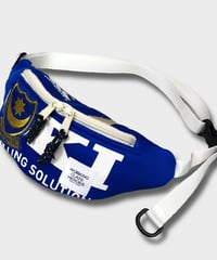 "Re;make" used soccer uniform fanny pack -PFC