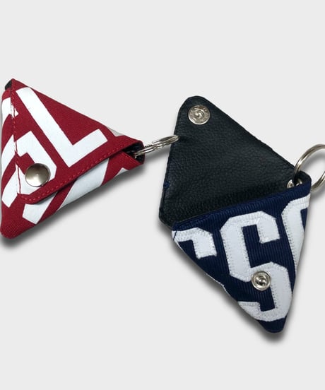 "Re;make" NFL gameshirt remake Triangle Coin purse -red