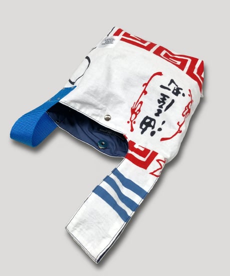 "Re;make" Tenugui remake "SHIJIMI" Bag -長崎くんち 油屋町 川船