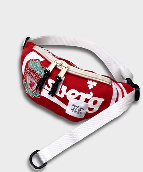"Re;make" used soccer uniform fanny pack -LFC